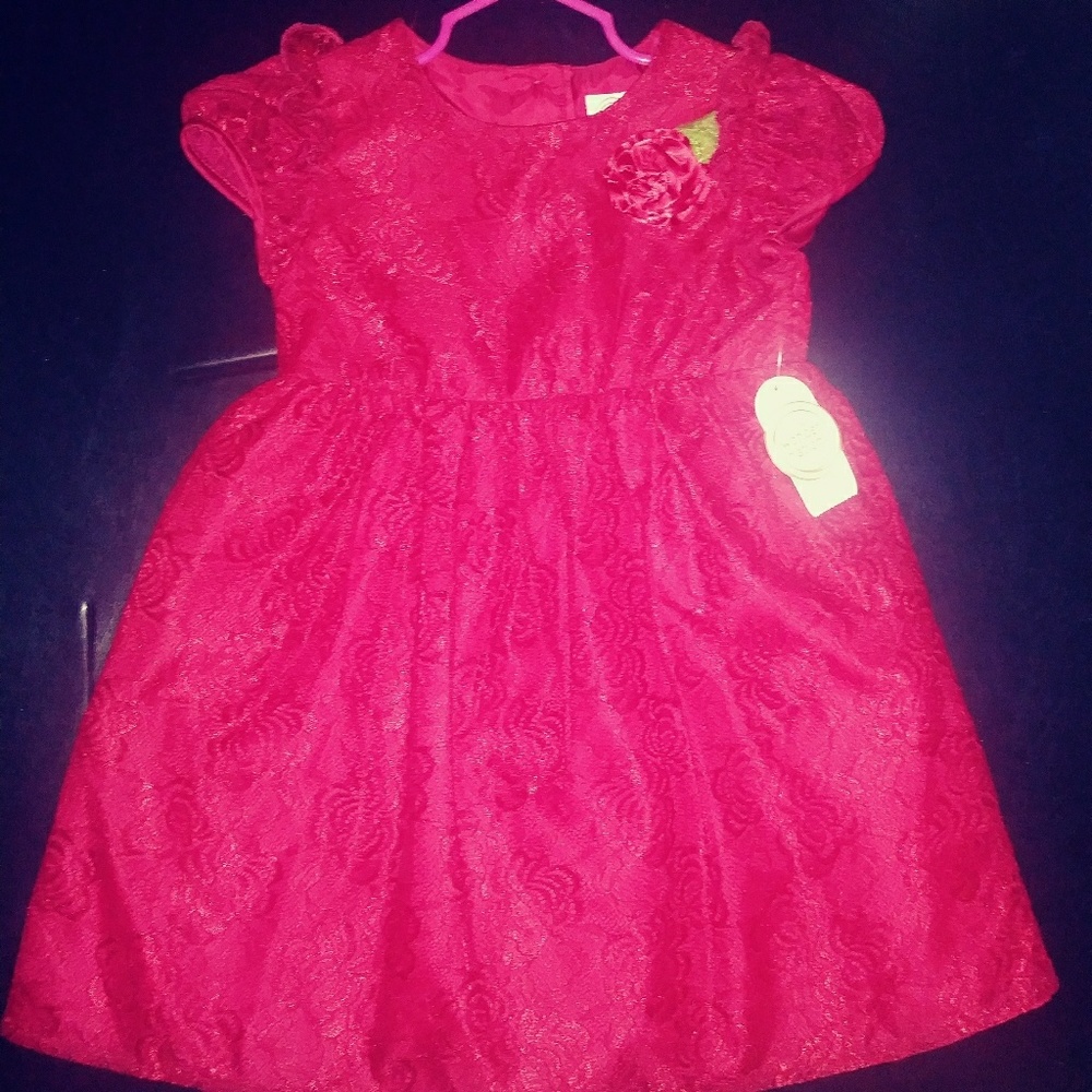 Children's Fancy Red Dress